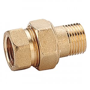 Прямой фитинг из 3 частей ("американка"), 2", ВР-НР, нехромированный